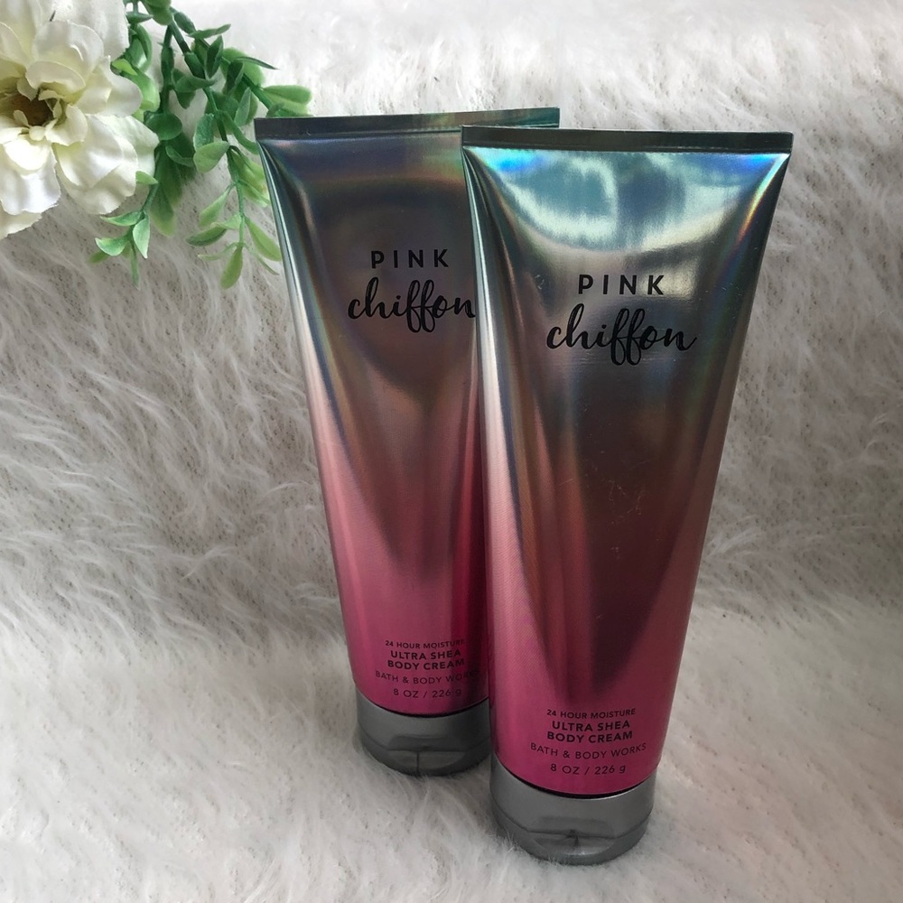 NWT Pink Chiffon Body Cream